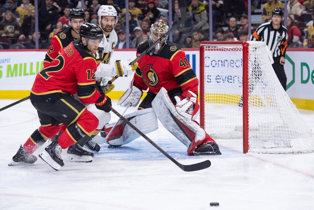 Stephen Halliday, Senators crush Golden Knights