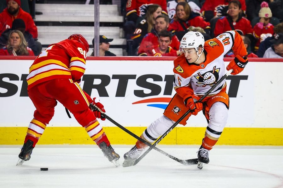 NHL: Anaheim Ducks at Calgary Flames