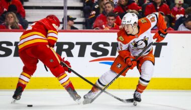 NHL roundup: Rookie Beckett Sennecke (hat trick), Ducks trip Flames in OT