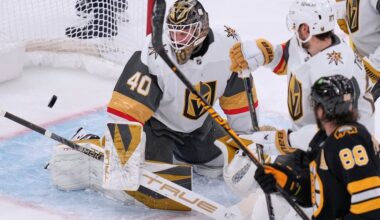 Golden Knights fall short against Bruins despite third-period rally