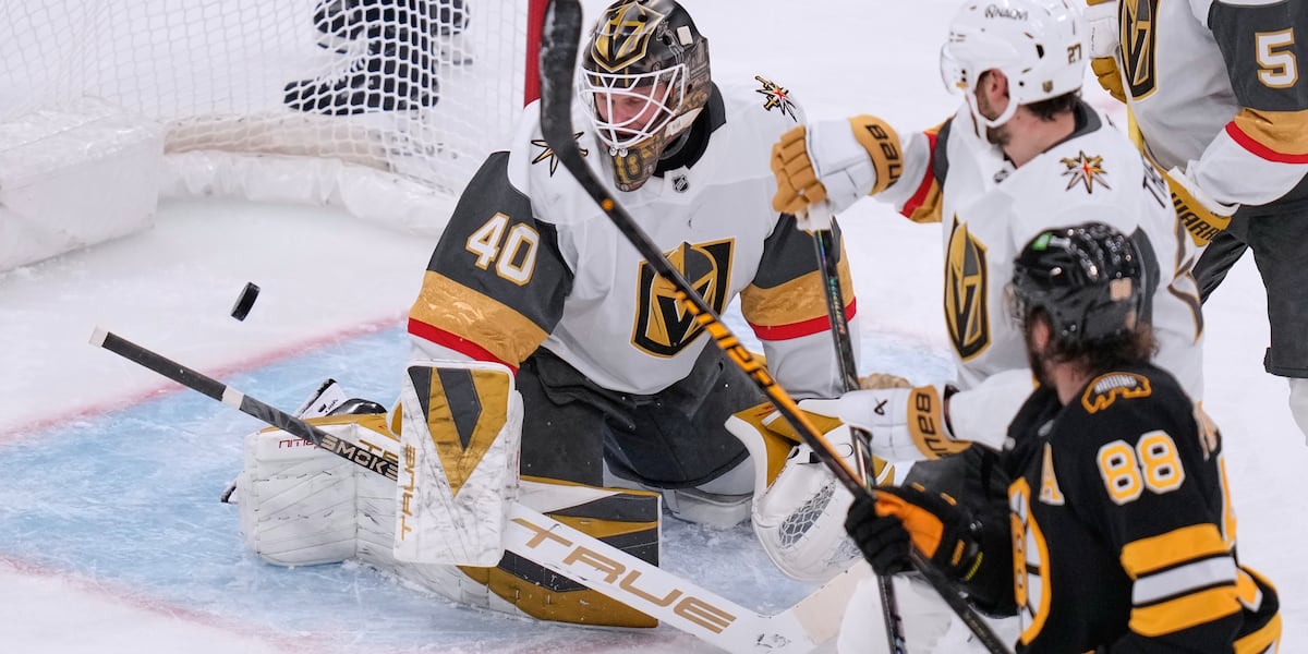 Golden Knights fall short against Bruins despite third-period rally