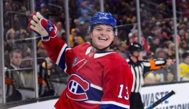 Cole Caufield, Habs out to extend Knights’ tough stretch