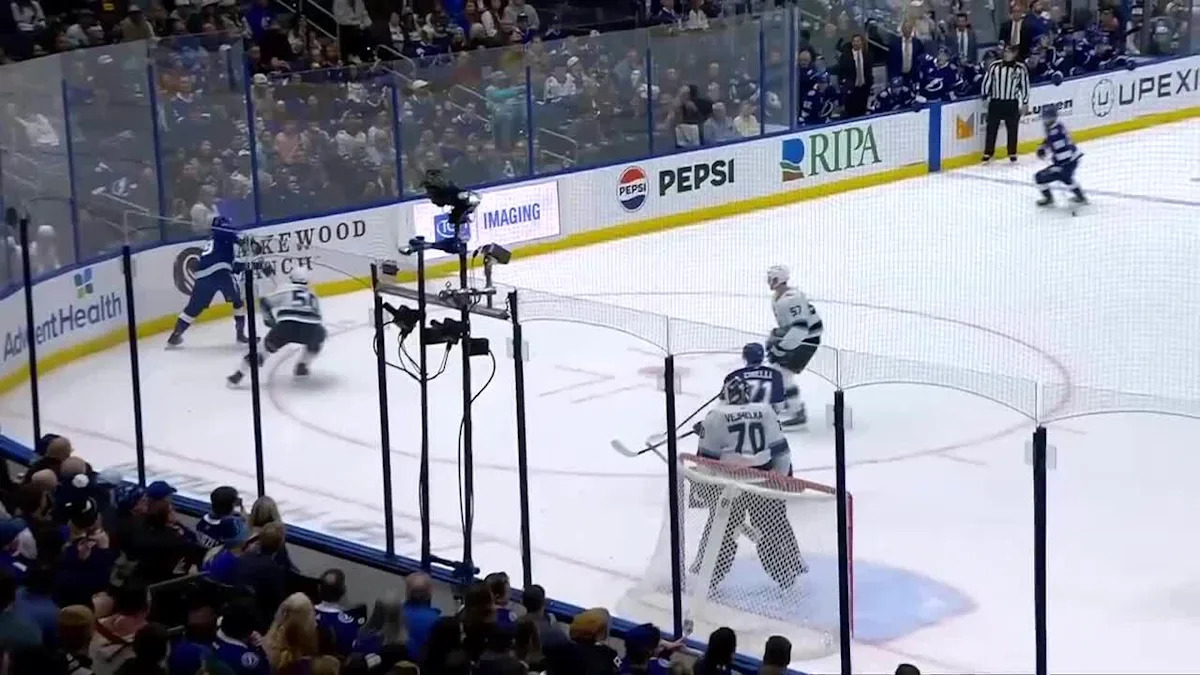 Darren Raddysh with a Powerplay Goal vs. Utah Mammoth