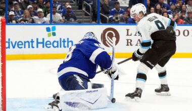 NHL roundup: Vasilevskiy makes 28 saves as Lightning blank Mammoth 2-0 | NanaimoNewsNOW