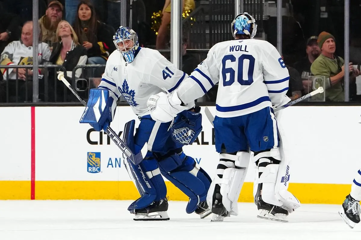 Maple Leafs name their starter in net for a must-win game vs. the Sabres