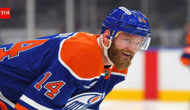 Edmonton Oilers' defenseman Mattias Ekholm reflects on his first career hat-trick performance against Anaheim Ducks | NHL News