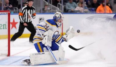 Thriving Sabres look to hand Leafs fifth straight loss