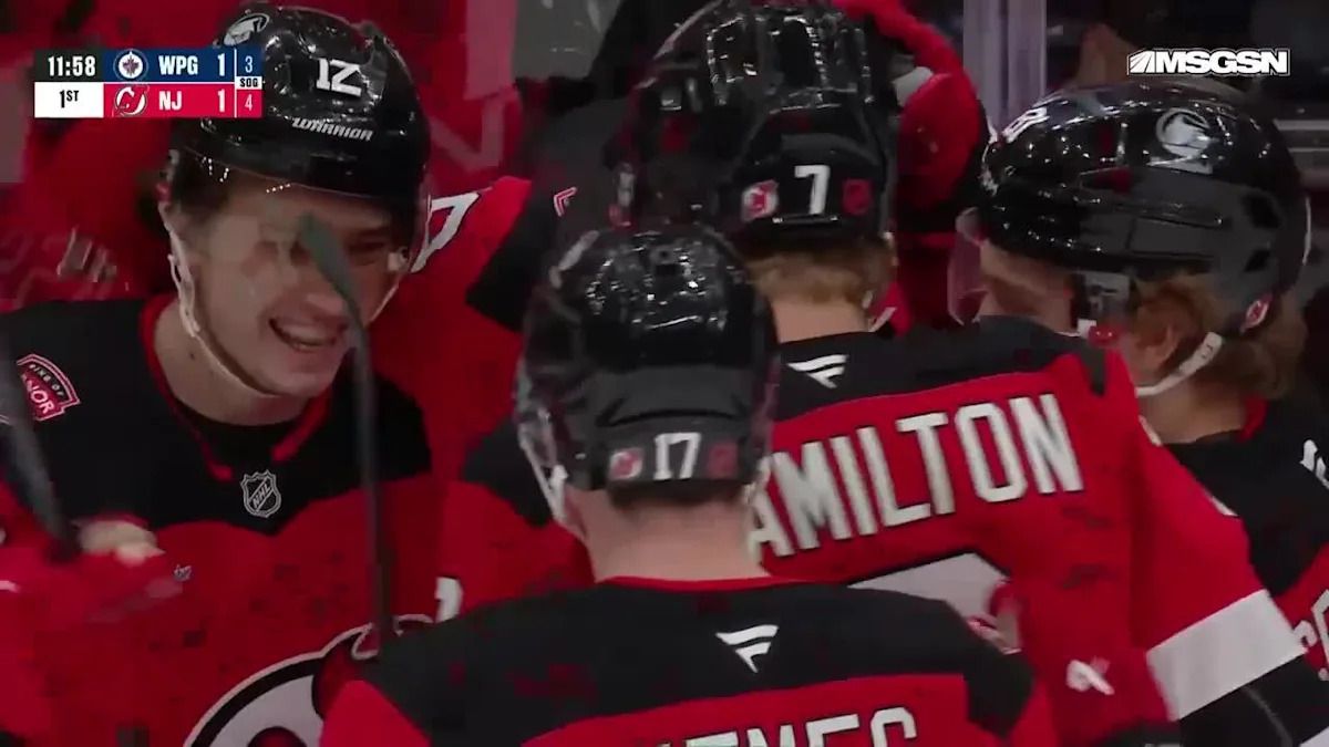 Lenni Hämeenaho Shines In Devils' 5-4 Victory Over Canucks