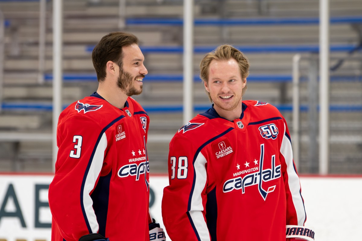 Rasmus Sandin and Matt Roy miss Capitals game against Kraken with lower-body injuries