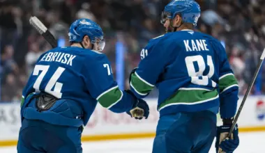 Evander Kane takes frustration out on Vancouver Canucks media after trade rumours surface