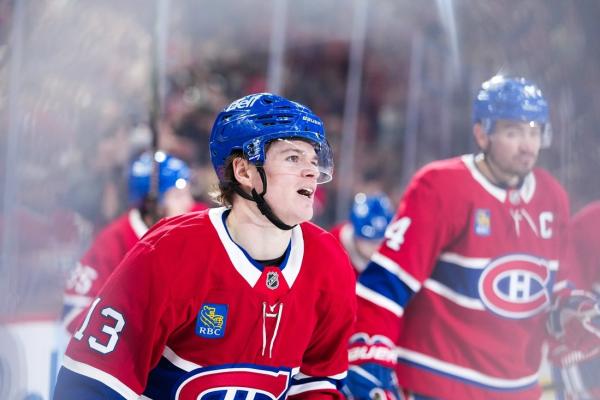 Canadiens defeat Golden Knights as Cole Caufield extends goal streak