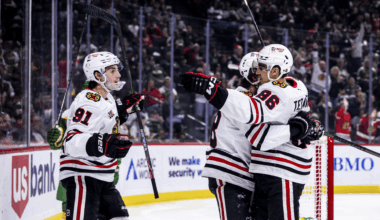 RECAP: Blackhawks waste three-goal lead in 4-3 shootout loss in Minnesota