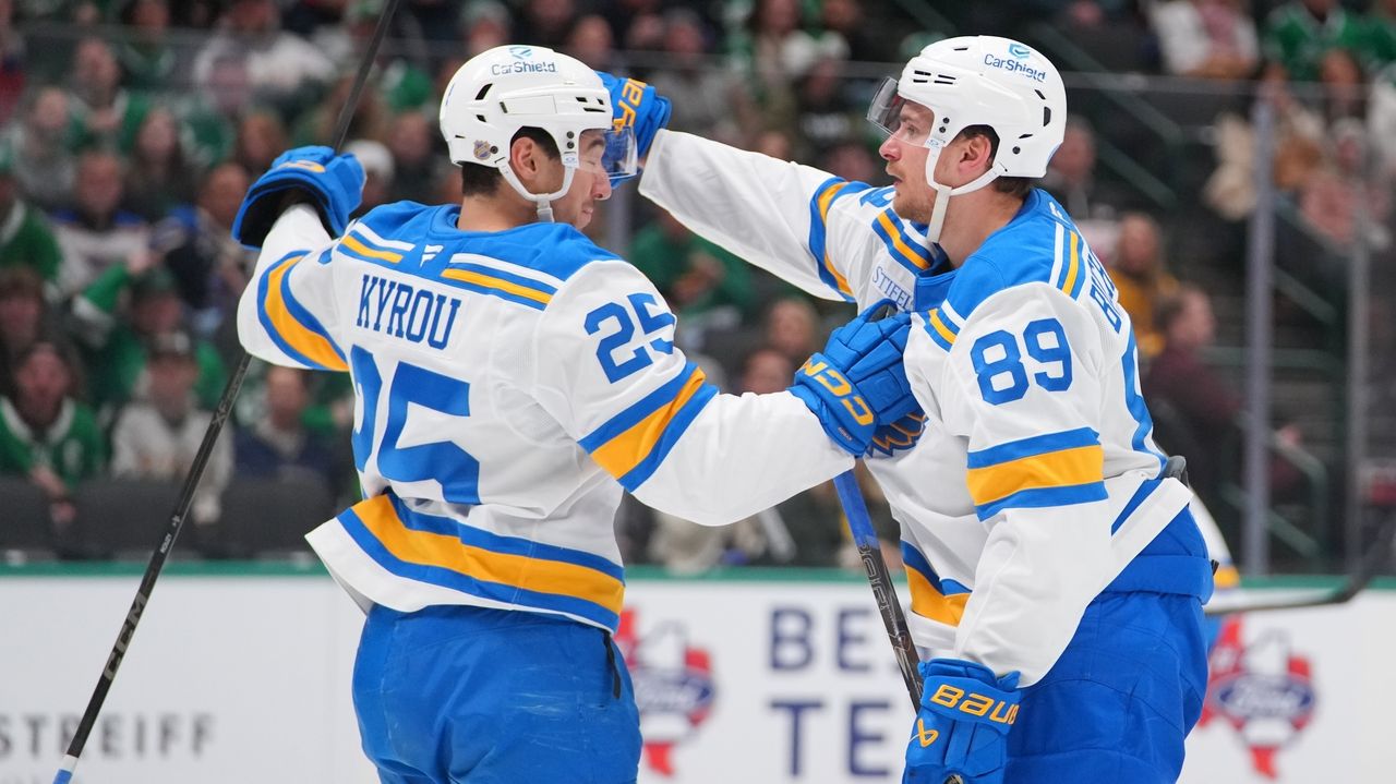 Snuggerud scores late power-play goal, Blues beat Panthers to end 5-game skid