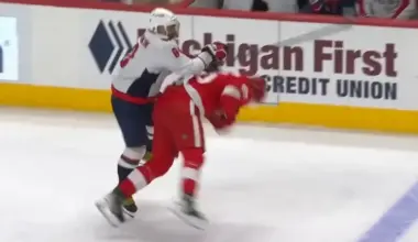 Alex Ovechkin facing conceivable discipline after controversial hit on Red Wings forward