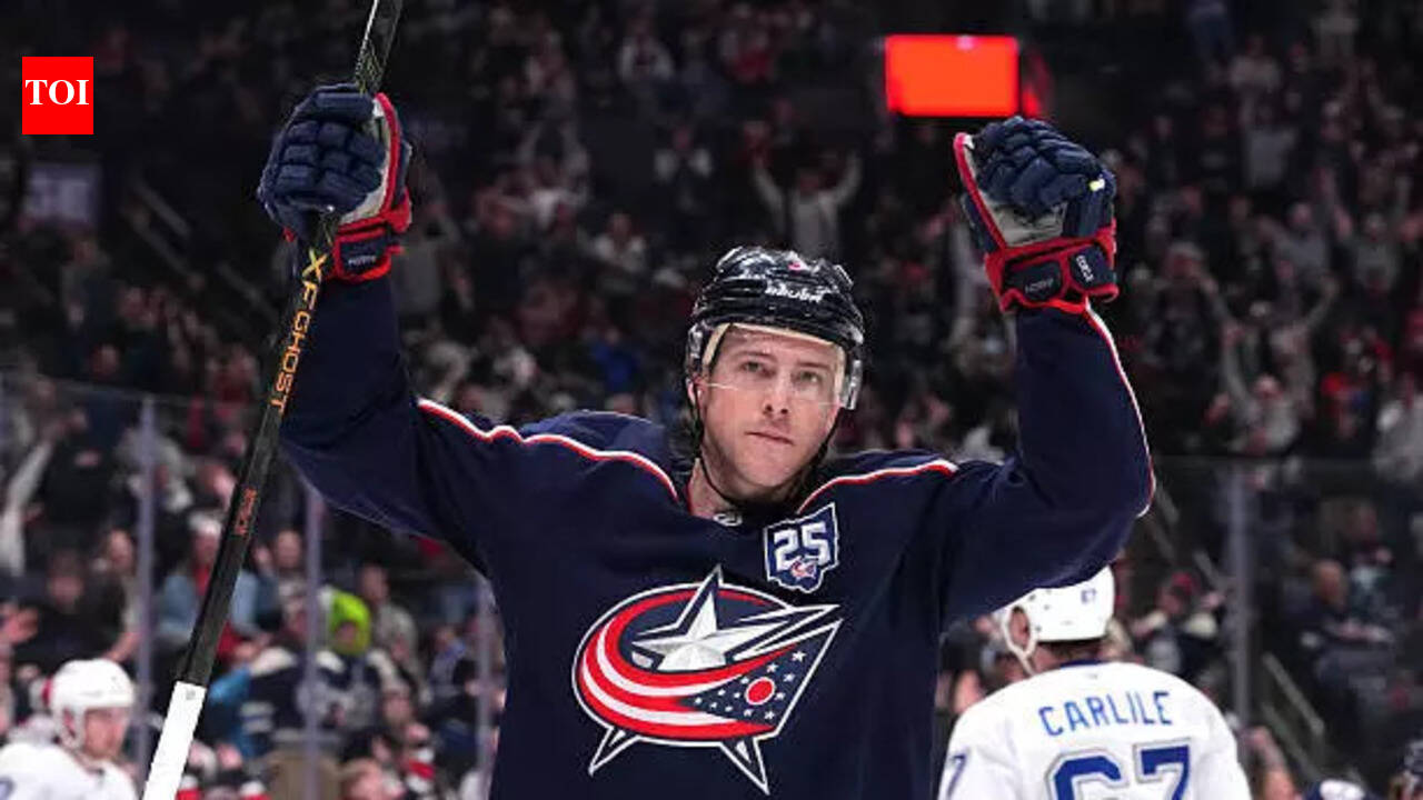 Charlie Coyle’s hat-trick and assist gives Columbus Blue Jackets 4-2 win against Chicago Blackhawks | NHL News