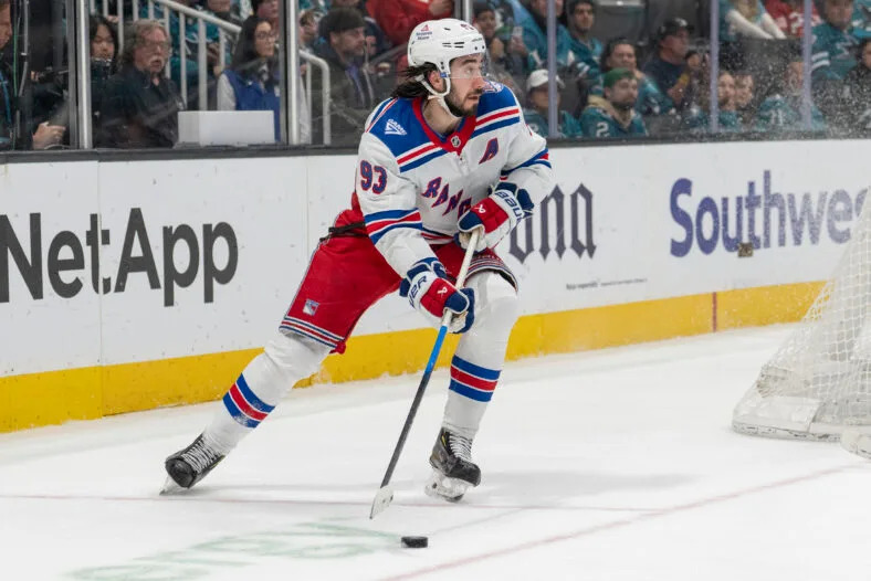 NHL: New York Rangers at San Jose Sharks