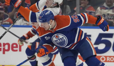 Oilers winger stands up and fights for McDavid, then demoted from top line? Hmm