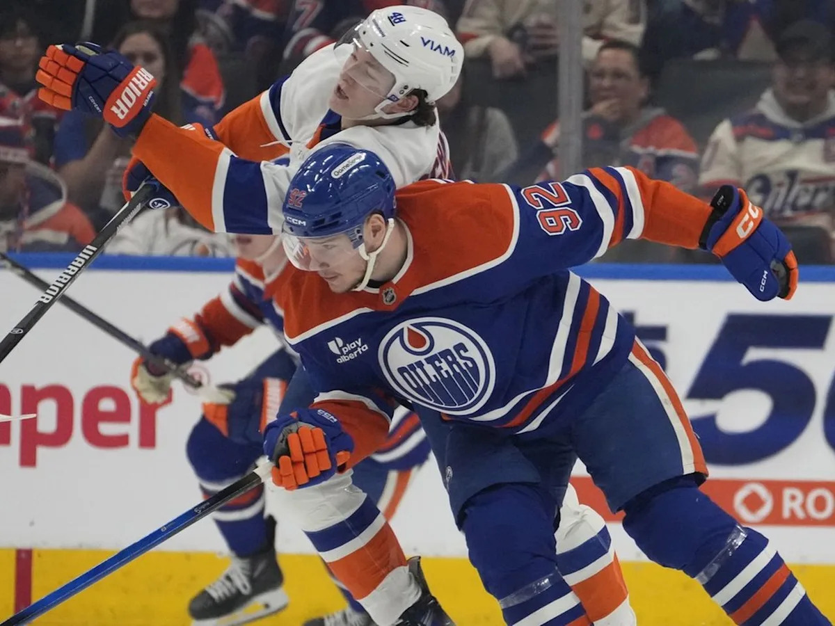 Oilers winger stands up and fights for McDavid, then demoted from top line? Hmm