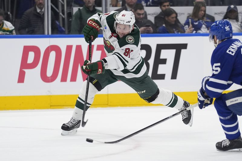 NHL roundup: Wild topple Leafs behind Marcus Foligno’s hat trick