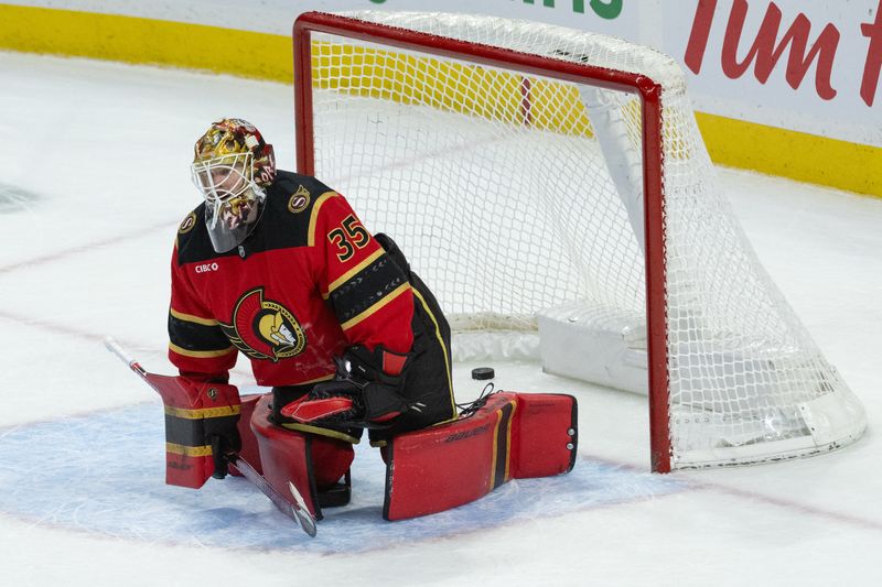 Senators G Linus Ullmark to make first start since leave | WKZO | Everything Kalamazoo