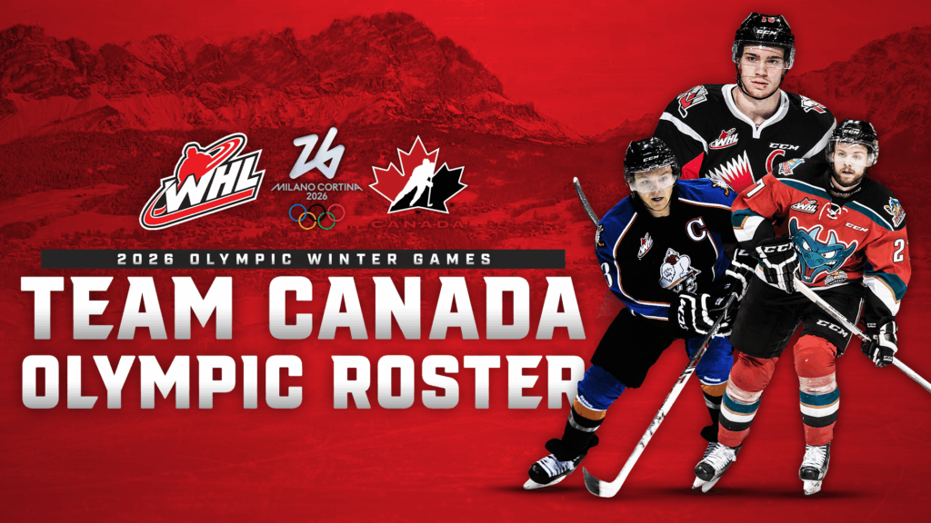 Nine WHL alumni highlight Canada's men's hockey team for 2026 Olympic Winter Games