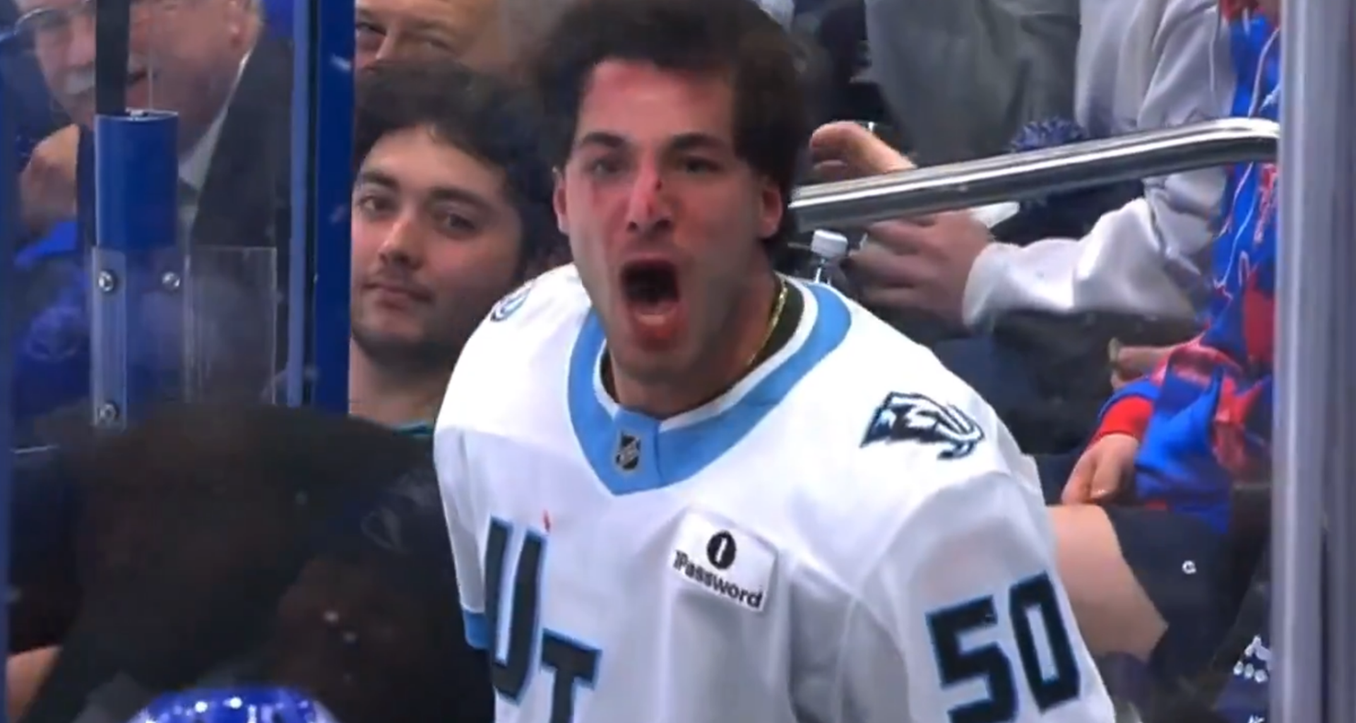 NHL's Sean Durzi Appears To Call Opponent a 'F***ing P***y' After Bloody Fight
