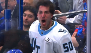 NHL's Sean Durzi Appears To Call Opponent a 'F***ing P***y' After Bloody Fight