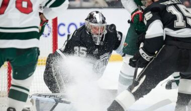 Kuzmenko and Kuemper drive Kings to overcome injuries and beat Wild