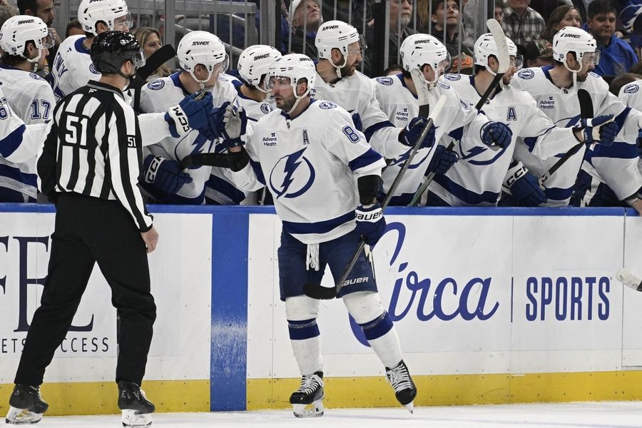 NHL: Tampa Bay Lightning at St. Louis Blues