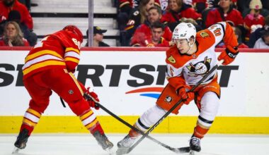 NHL roundup: Rookie Beckett Sennecke (hat trick), Ducks trip Flames in OT