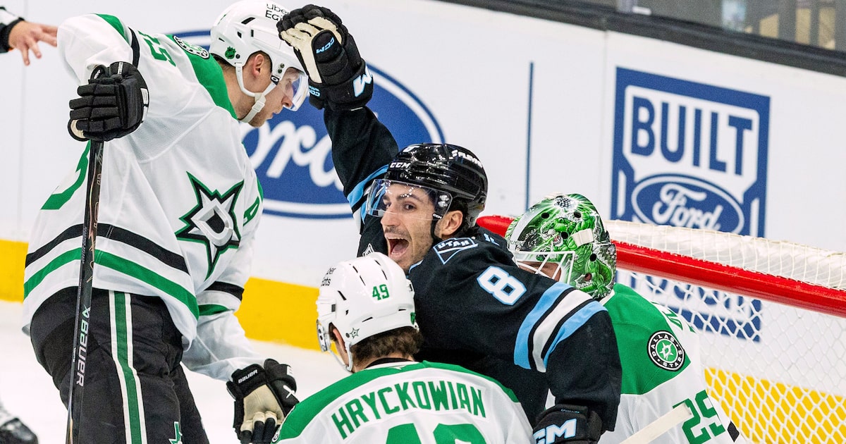 Stars’ wearisome road trip ends with thud in loss to Mammoth as Dallas’ slide continues