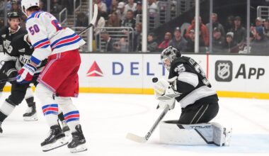 Kings’ goalie Kuemper returns from injury scare