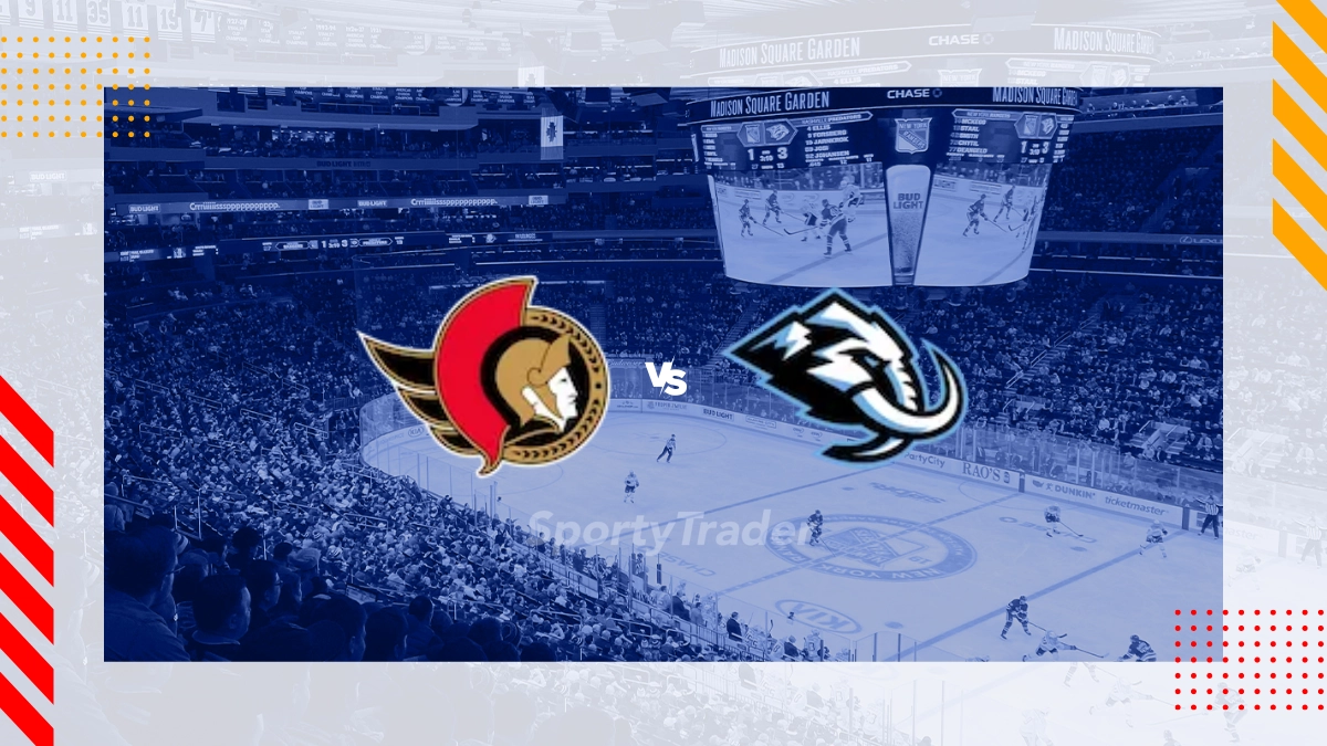 Ottawa Senators vs Utah Mammoth Picks & Prediction