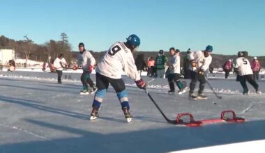New England Pond Hockey Classic underway