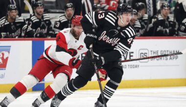 Svechnikov has a hat trick to lead Hurricanes to 4-1 win over Devils :: WRAL.com