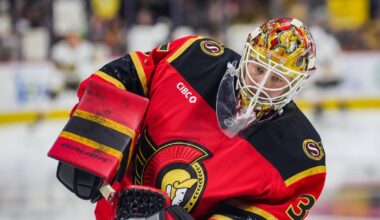 Sens send down Sogaard leaving Reimer, Ullmark in the crease