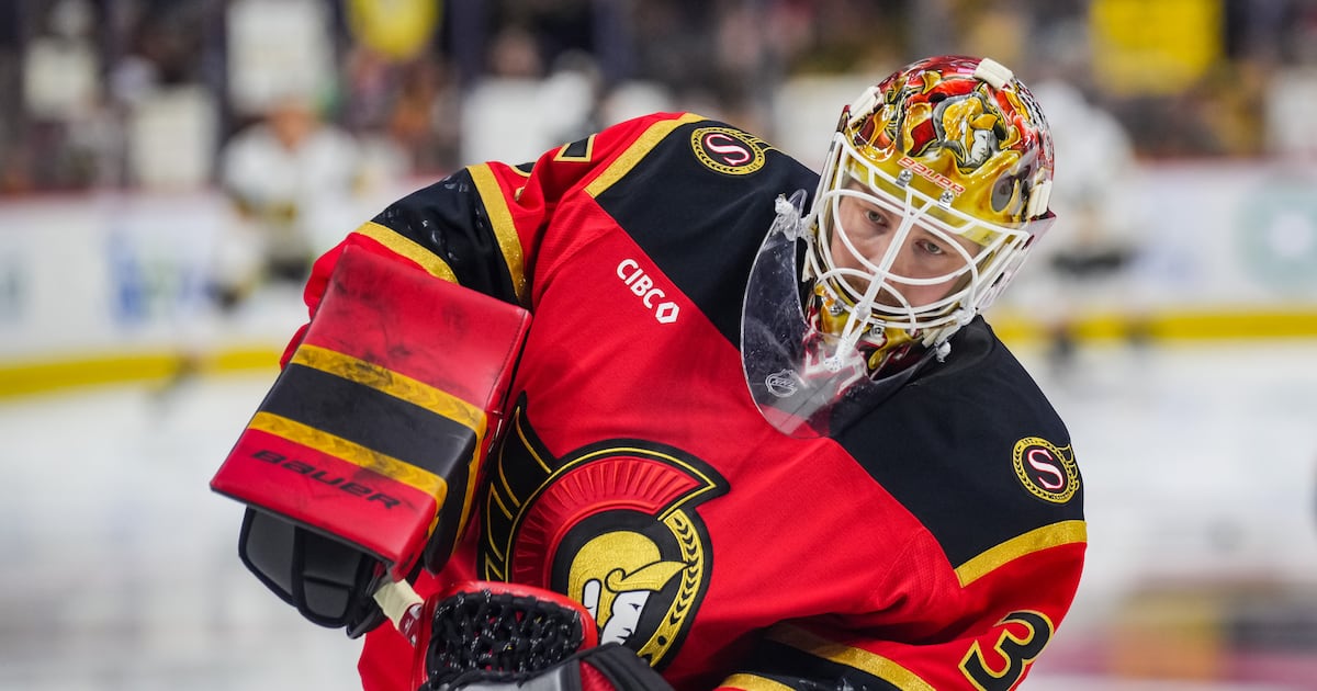 Sens send down Sogaard leaving Reimer, Ullmark in the crease