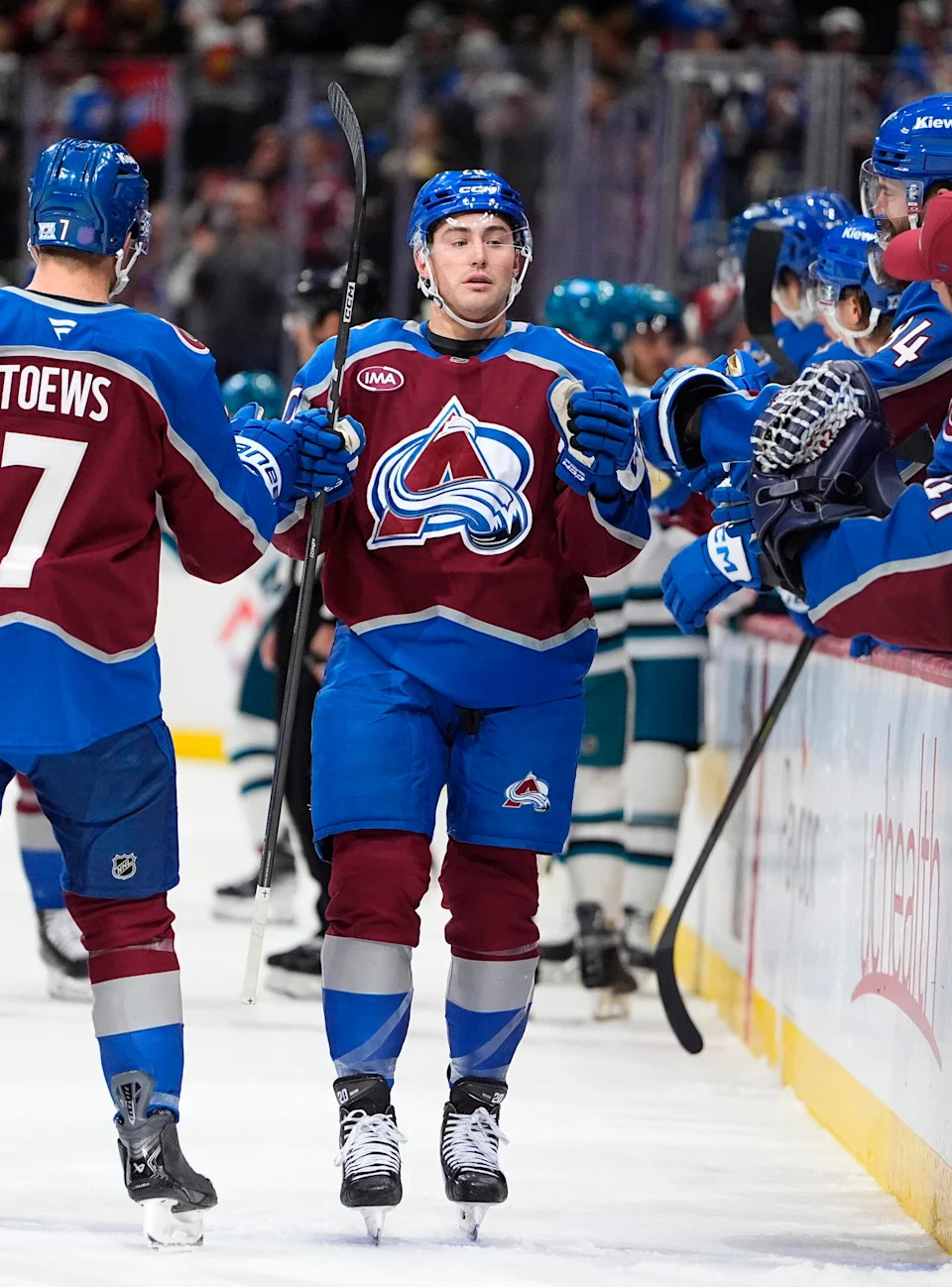 Credit: Ron Chenoy. Ross Colton has not scored a goal since November 26 against the San Jose Sharks.&nbsp;