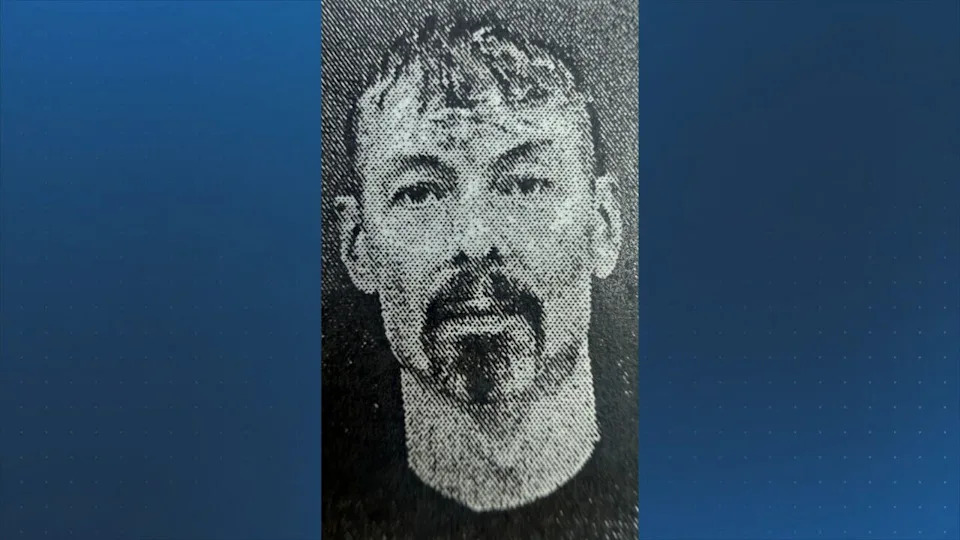 Aaron Tucker booking photo.