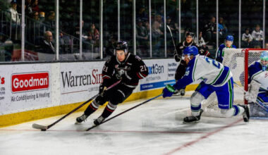 Red Deer Rebels forward Beckett Hamilton. (Photo by Taylor Lachance/Red Deer Rebels)