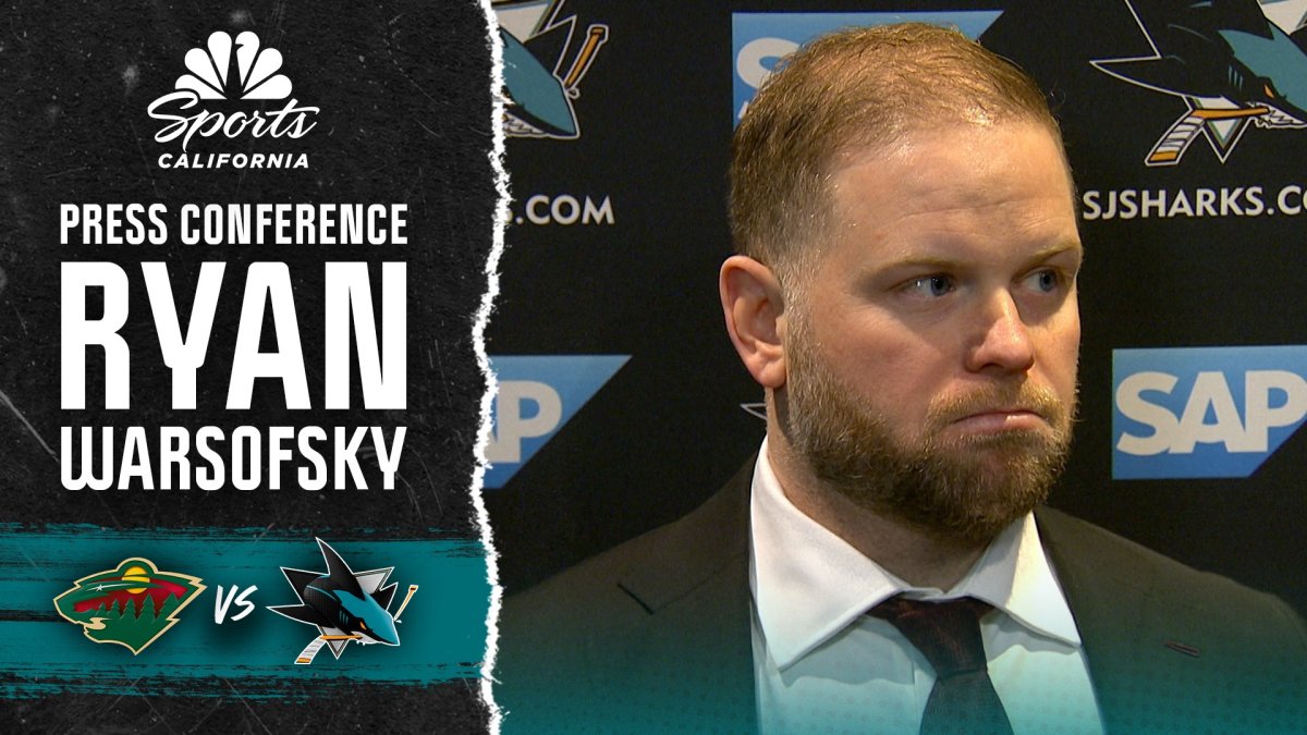 Ryan Warsofsky discusses third win for Sharks over Wild this season – NBC Sports Bay Area & California