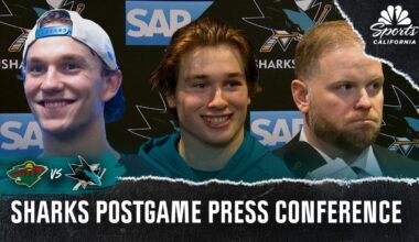 Celebrini, Warsofsky, others react to Sharks’ SO win vs. Wild – NBC Sports Bay Area & California