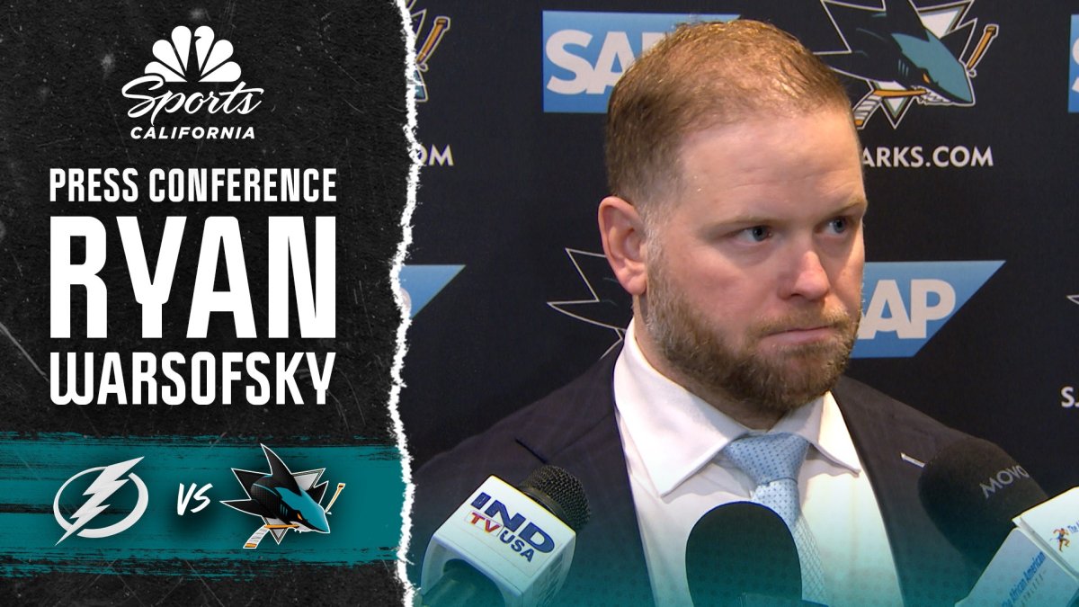 Ryan Warsofsky states Sharks weren’t ready to play vs Lightning – NBC Sports Bay Area & California
