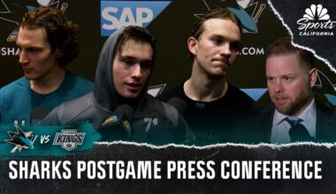 Ryan Warsofsky, Macklin Celebrini and more react to Sharks’ win – NBC Sports Bay Area & California