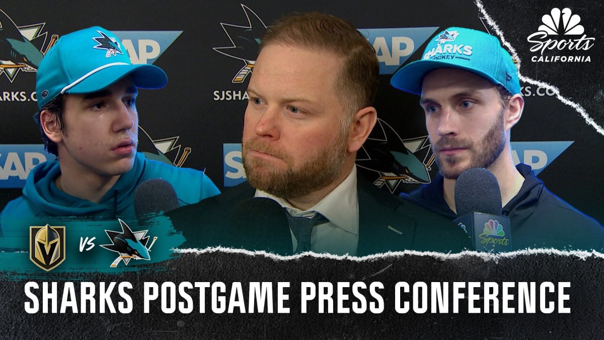 Michael Misa, Sharks analyze loss to Golden Knights – NBC Sports Bay Area & California
