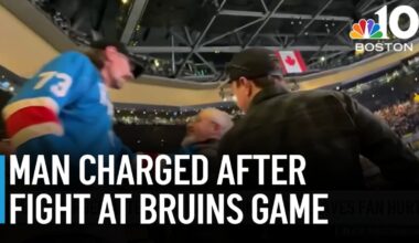 Man charged after fight at Bruins game leaves man seriously hurt – NBC Boston