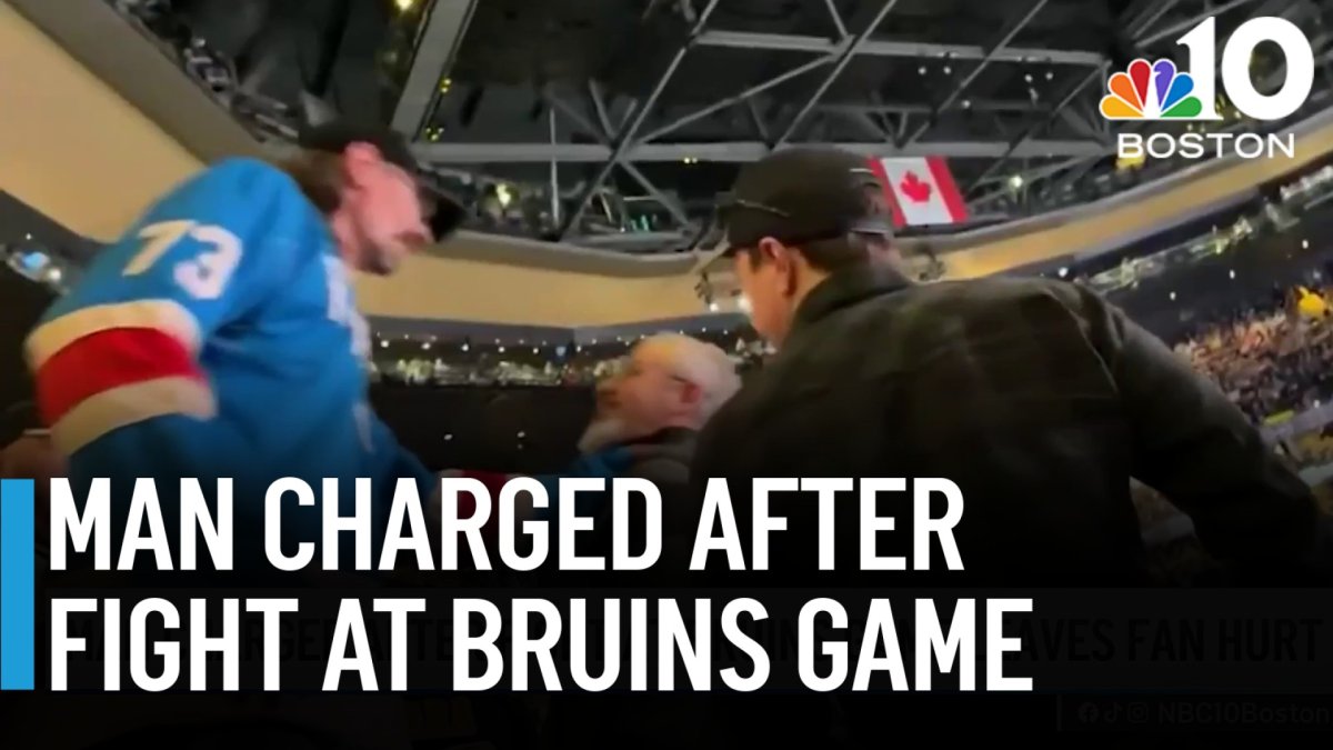 Man charged after fight at Bruins game leaves man seriously hurt – NBC Boston