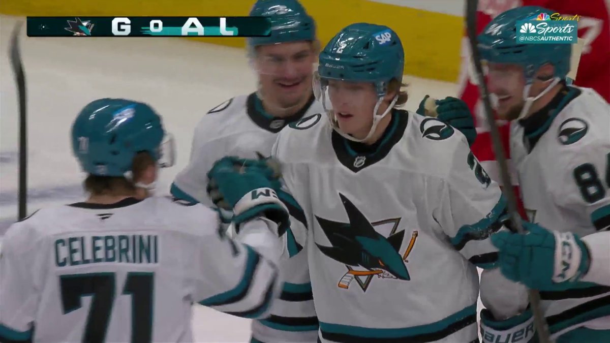 Will Smith scores Sharks’ first goal in return from injury – NBC Sports Bay Area & California