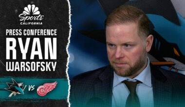 Ryan Warsofsky analyzes Sharks’ chances in loss to Red Wings – NBC Sports Bay Area & California