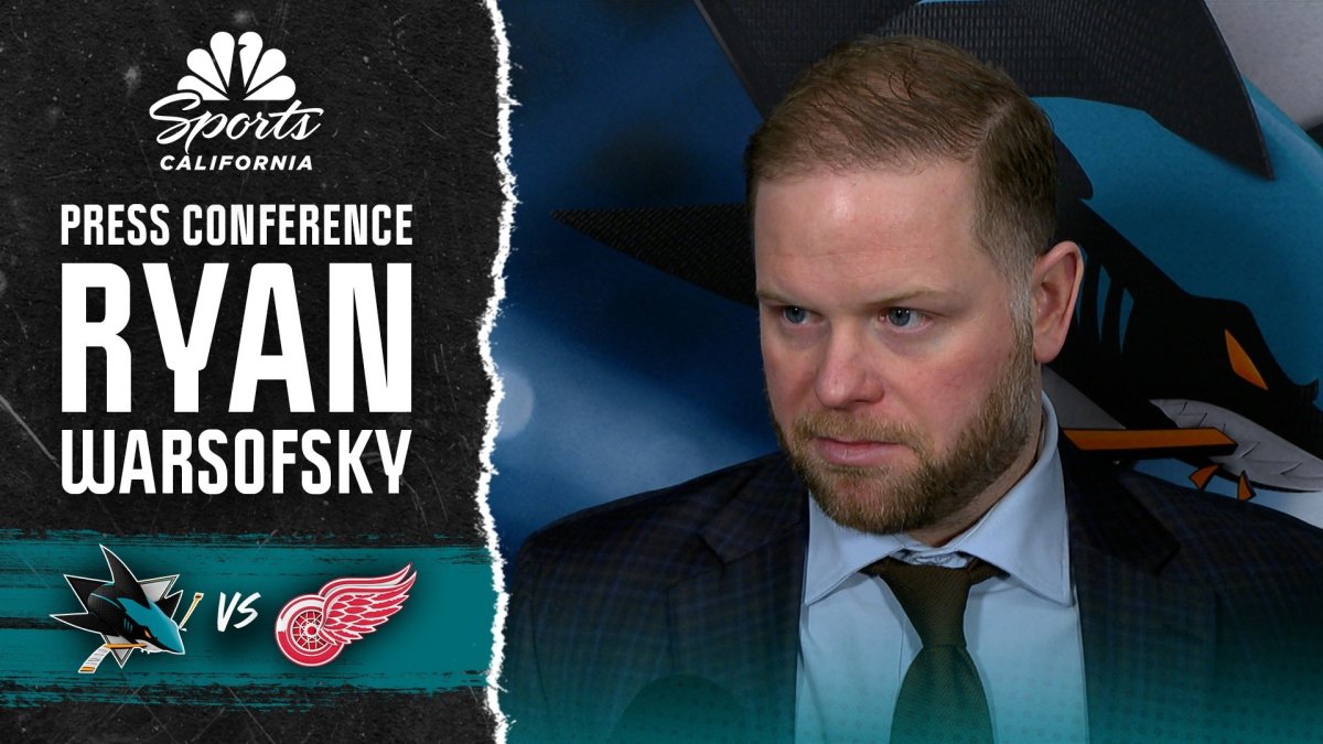 Ryan Warsofsky analyzes Sharks’ chances in loss to Red Wings – NBC Sports Bay Area & California